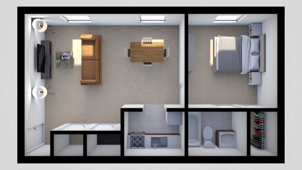 Suite A Floorplan